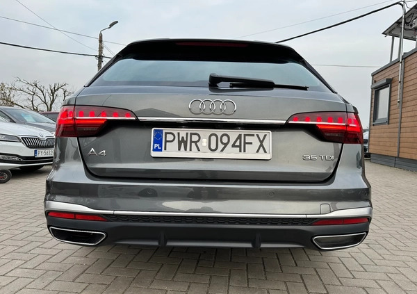 Audi A4 cena 129900 przebieg: 32000, rok produkcji 2019 z Szczekociny małe 742